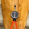 Antique Vintage Prismatic Compass Aluminium, Brass Body With Adjustable Height Tripod Unique Working