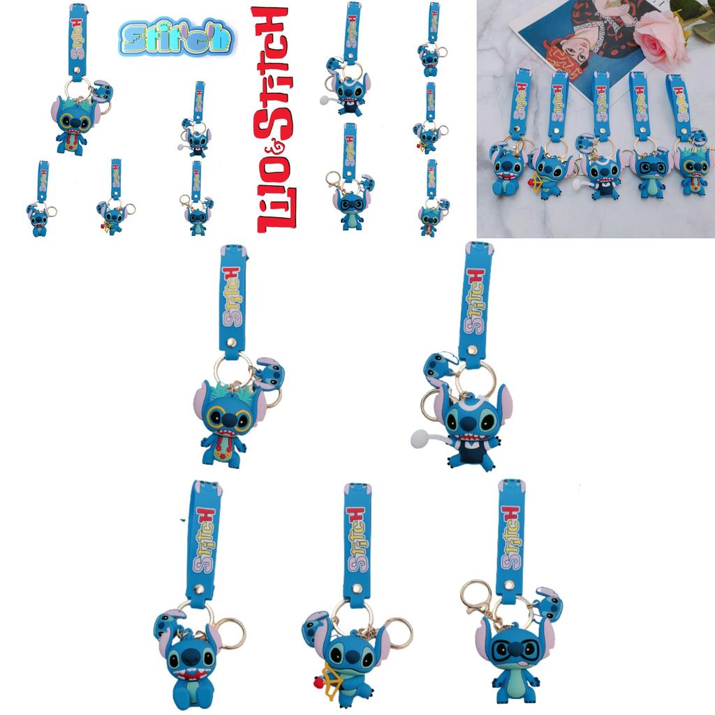 Süße Lilo Stitch Amor Figur Spielzeug Schlüsselanhänger Perfektes Weihnachtsgeschenk