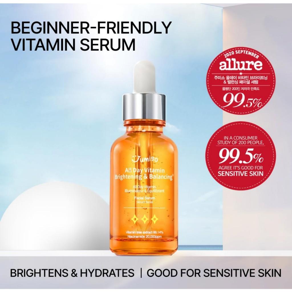 jumiso All Day Vitamin Brightening & Balancing Facial Serum 30ml