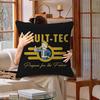Game FFallouts Pillow Covers Cartoon Sofa Decorative Home Doublesided Printing Short Plush Cute Cushion Cover