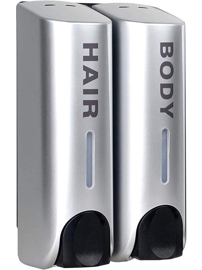 Wall-Mounted Shower Gel and Hand Soap Dispenser