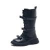 Bottes pour filles Hiver Nouvelles Bottes longues pour filles Mode Fille Bottes Martin Antidérapantes Bottes de princesse pour enfants Bottes hautes polyvalentes pour filles