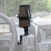KEMIMOTO X3 Phone Mount, CNC Aluminum Dashboard 360° Adjustable Cell Phone Holder, Compatible With Can-Am Maverick X3 And MAX Models