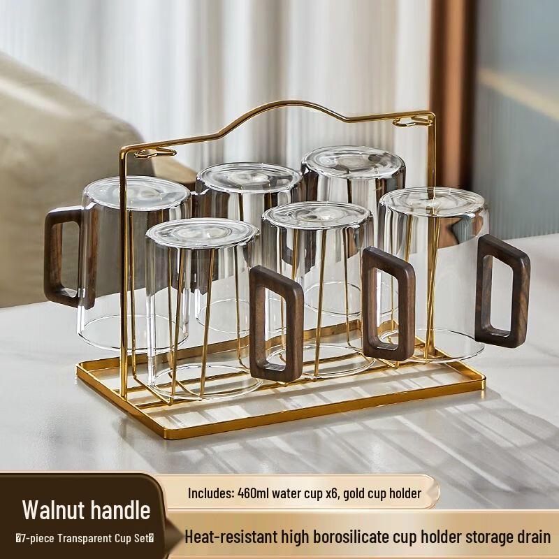 High Borosilicate Glass Drinking Cup Set