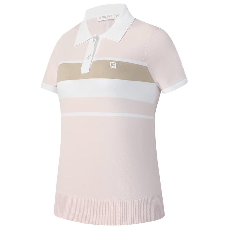 FILA Women s Knitted Golf Polo Shirt M