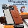 Wireless Charging Magnetic Case for OPPO Reno 14F Reno14 F 5G Protective Cover PU Leather Hard Back Shell Coque Funda