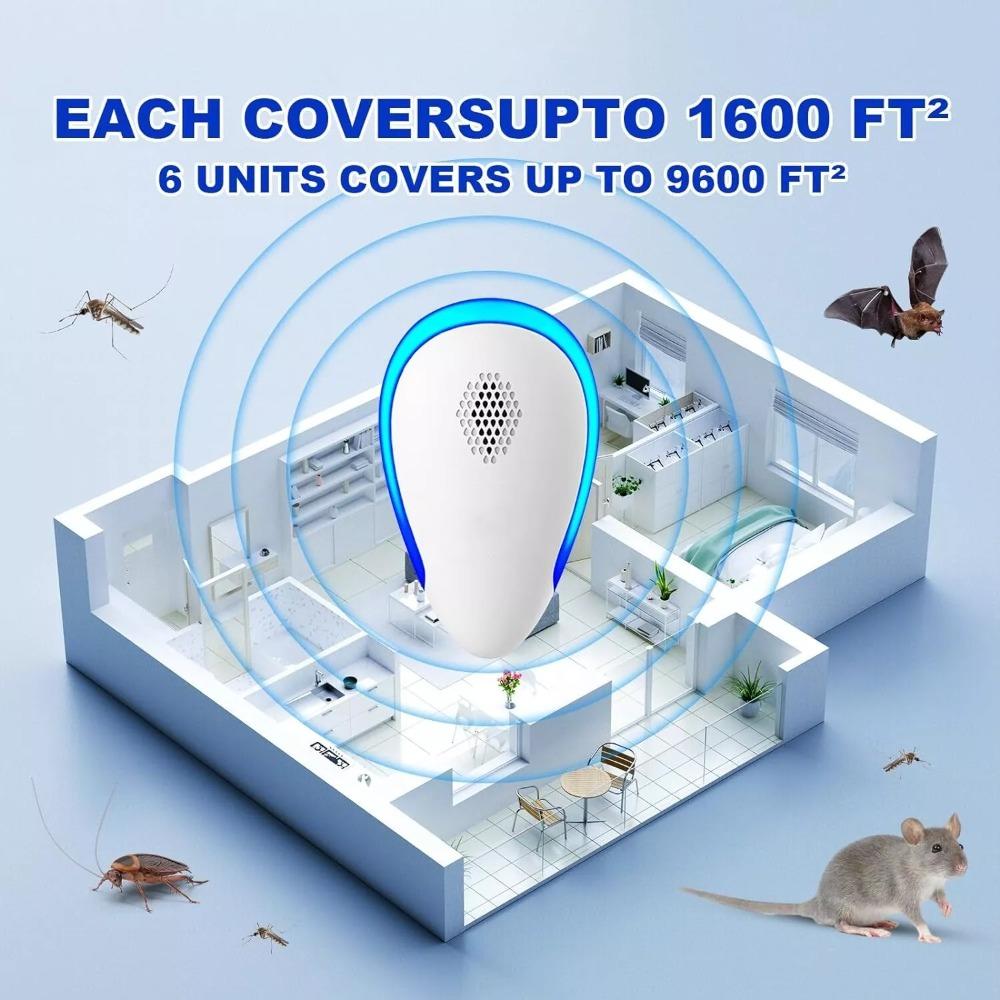 Pest Control Pest Repeller Electronic Mosquito Repellent Mouse Repellent  For Home Company Hotel