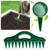 Hand Dibbler 12-Hole Fast Seeding Garden Seeder Tool Seed-in Soil Digger and Soil Spacer Planting Aids for Efficient Gardening