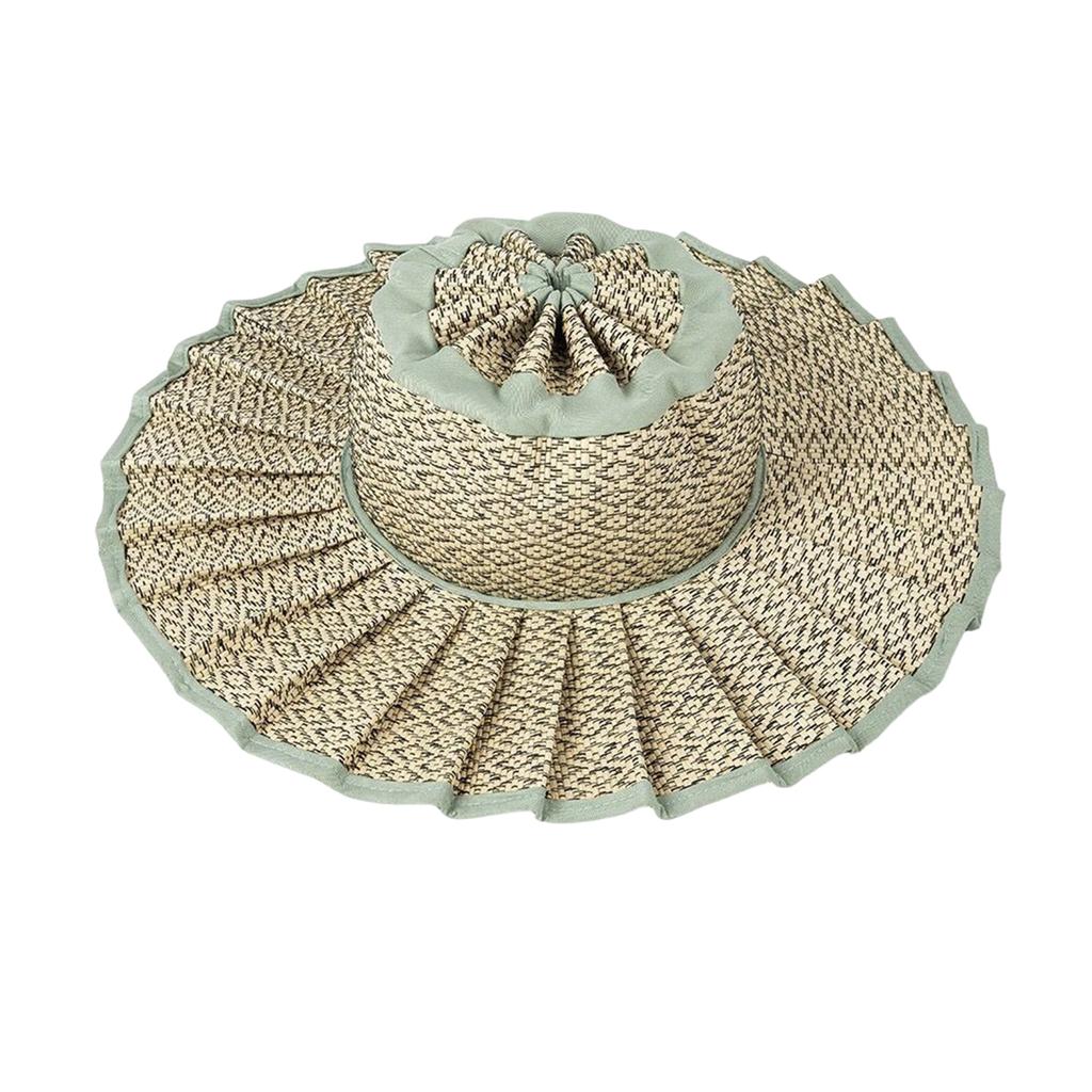 Cappello Pieghevole a Pieghe alla Moda da Donna per il Sole Casual Versatile