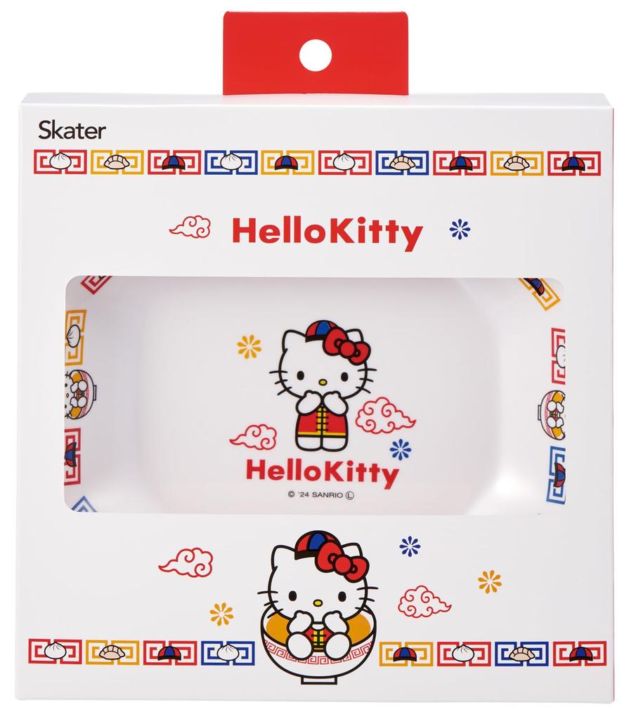 Skater Melamine Fried Rice Dishwasher Sanrio Hello Kitty Plate, MCH6-A, Safe,