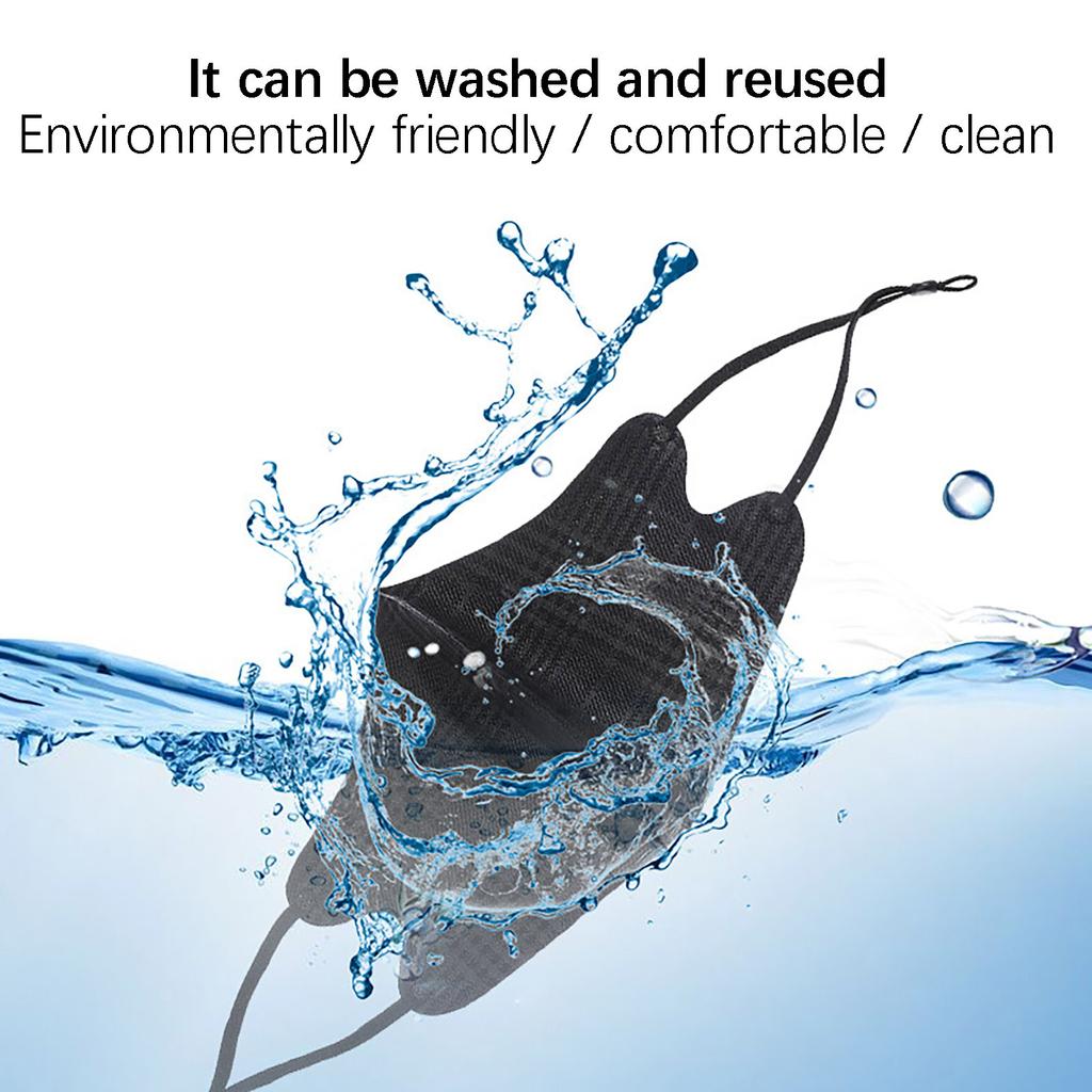 1PC Outdoor Washable Reuse Face Cotton Linen  Mouth Mask