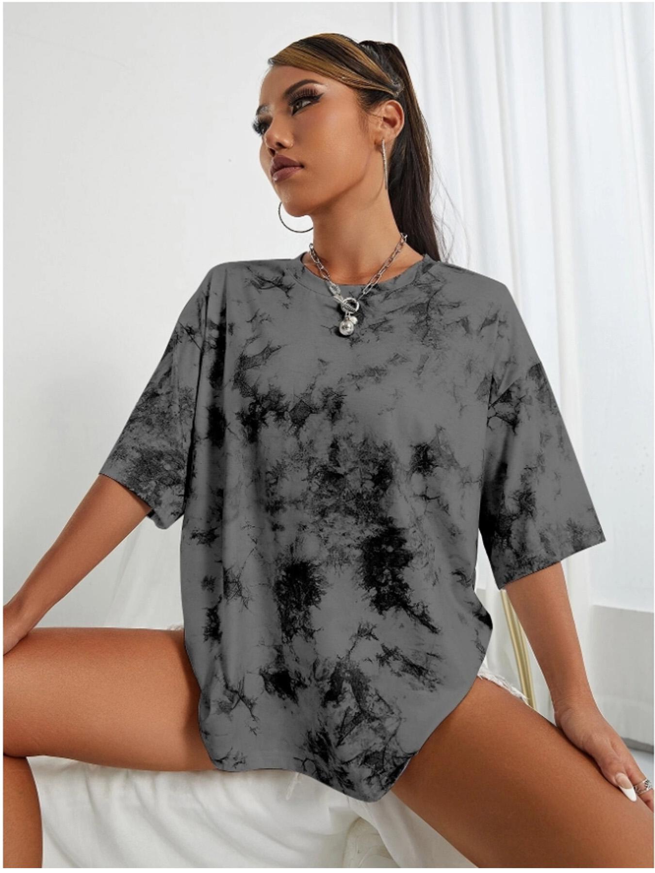 

Весна и лето Повседневная женская футболка с 3D-принтом Спортивная футболка с короткими рукавами и круглым вырезом Женская одежда 6XL