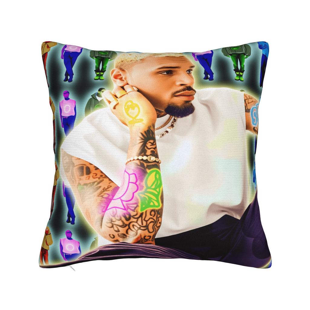 B-Brown Breezy Bowl XX Pillow Case  Funny Pillow Cover Design Pillowcases For Sofa Couch Bed Living Room