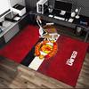 1pc Manchester United Manchester City Carpet for Room Floor Mat, Comfortable Office Chair Printed Area Rug, Beautiful Hotel Rug