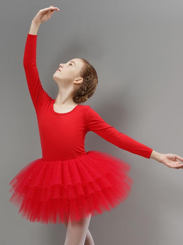 Children's Ballet Dance Costume - Princess Star Print Leotard