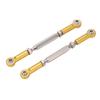 2Pcs Steering Rear Suspension Arm Tie Rod Steering Shaft Tie Rod for JLB 1 10 Racing Truck Or