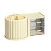 Large Capacity Rotating Pen Holder Desktop Drawer Makeup Organizer Stationery Box Case School Office Desk Storage Shelf