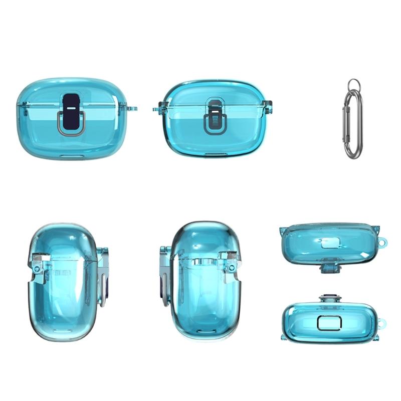 Secure Storage Case Convenient Carrying Cover TPU Protective Case with Hook Scratch Resistant for Vibe Beam/200TWS