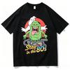 Ghost Ghostbusters Movie Graphic Tshirt Unisex Cotton Film Fan Loose Oversized Street Casual Daily Short Sleeve Tops