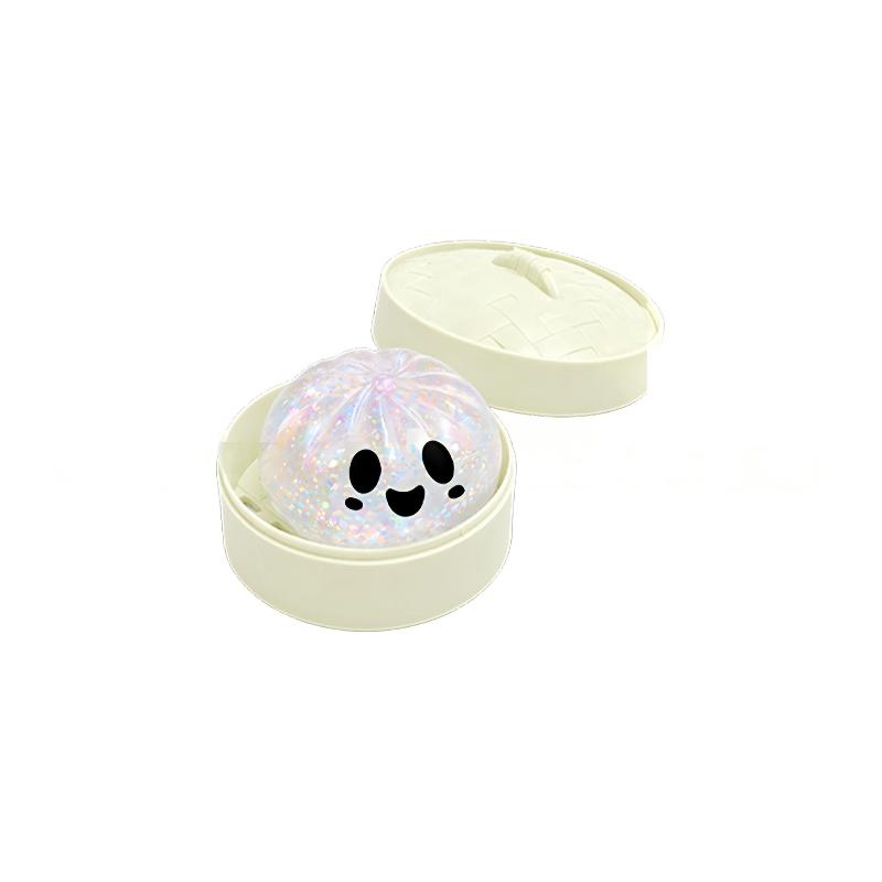 New Halloween Styles Ghost Bat Pumpkin Bun Toy Soft Slow Resilience Squeeze Toy Fidget With Steamer Party Favors Gifts