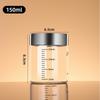 Transparent Borosilicate Glass Chinese Medicine and Juice Cup with Scale, Child-Friendly and Customizable Logo