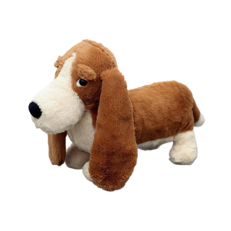 New Cute Basset Hound Animal Doll Fashion Trend Plush Toy