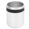 Coffee Machine Dosing Cup Wide Mouth Aluminum Alloy Easy To Use Coffee Powder Cup for Portafilters 51mm 53mm Black