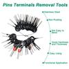 59 pcs Auto Car Plug Circuit Board Wire Harness Terminal Extraction Pick Connector Crimp Pin Back Needle Remove Tool Set
