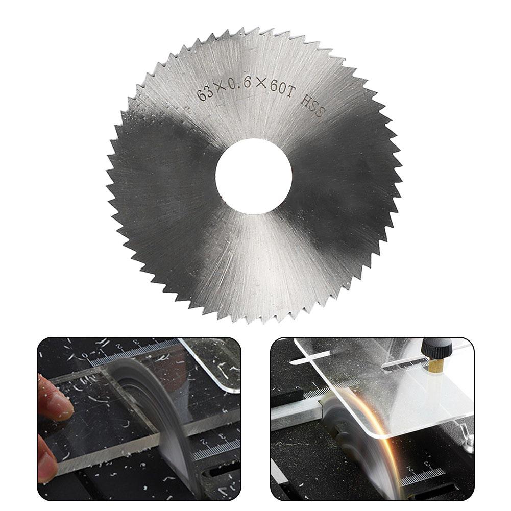 63mm.0,6mm Dicke Stichsägeblätter Sägeblatt Sägeblatt Disc Klinge Cut Grinder Winkel