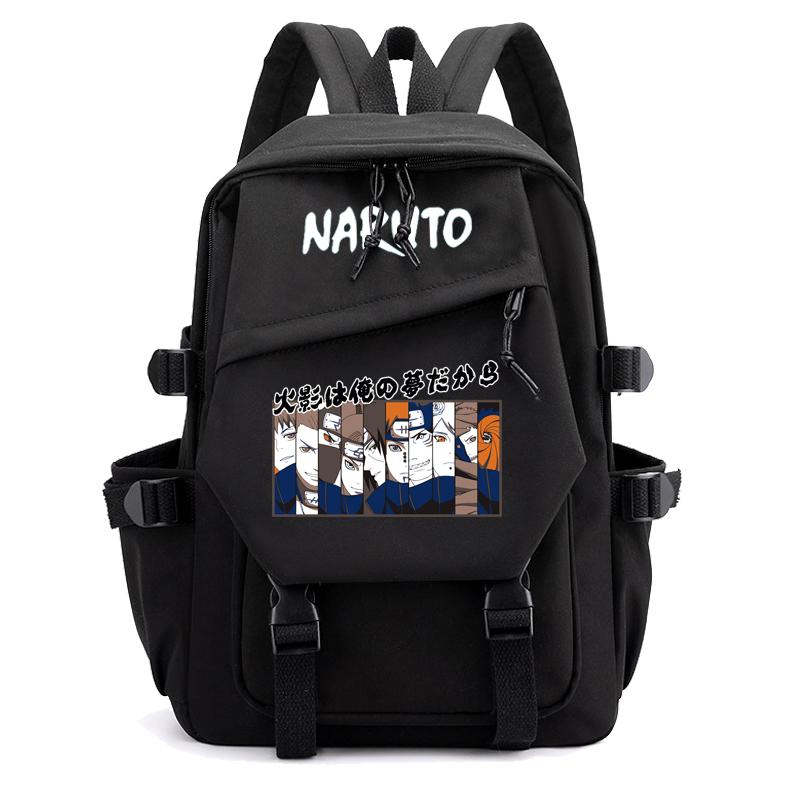 Anime-bedruckter Rucksack für Teenager und Mädchen, Rucksack für den Schulanfang, Aufbewahrungstasche mit großer Kapazität, niedliche Cartoon-Büchertasche, Geschenk für Kinder