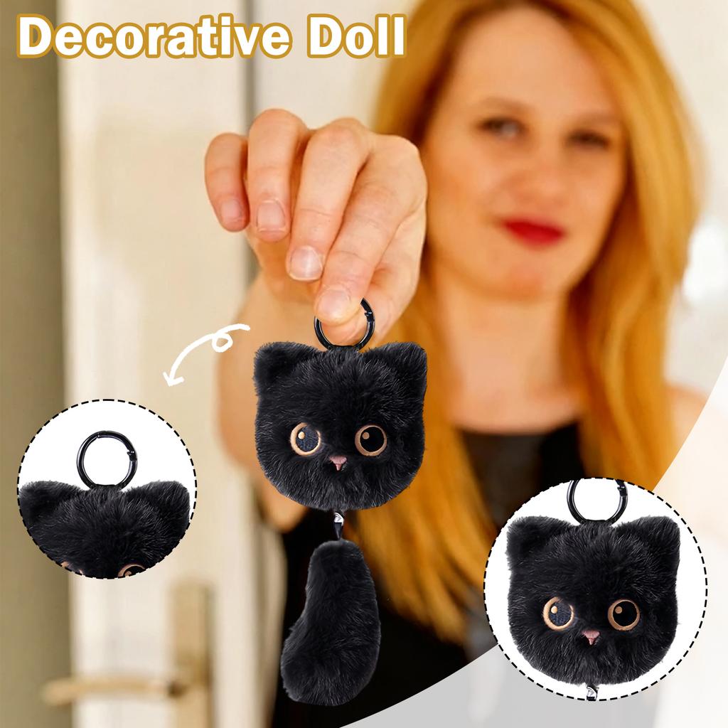 Niedliche Plüsch Schlüsselanhänger Puppe, Entzückender Stofftier Schlüsselring für Rucksack Handtasche Auto, Weicher Kawaii Anhänger Geschenk für Kinder Jugendliche Mädchen