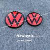 YKPSC1 No Acc New Style font Replace Style Front Grille Logo Emblem and Rear Trunk Badge Sticker for VW Golf 7.5 MK7.5 GTI Golf 7 MK7 QQ15