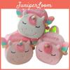 Kawaii Einhorn Plüschrucksack für Kinder mit weichem Mini-Münzbeutel Rosa und Weiße Farben