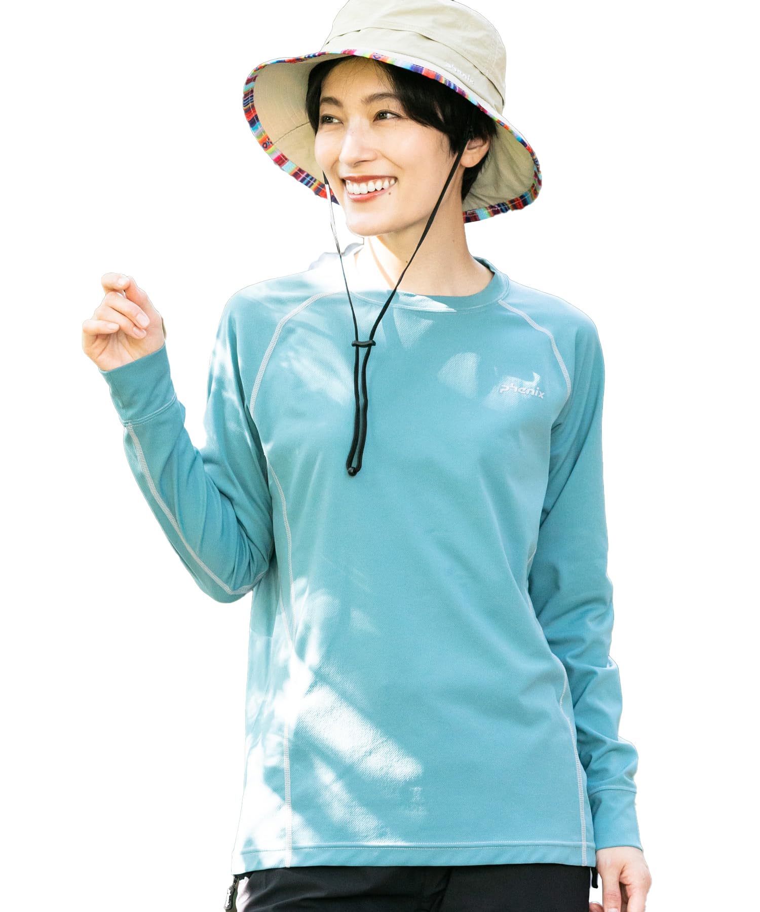 

Phoenix Crew Neck Long Sleeve in Pale Green Women s T-Shirt (PH5000)