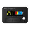DC8-30V Electricity Meter Digital LCD Display Car Battery Charge Levels Indicator Leads Acid Lithium Voltmeter