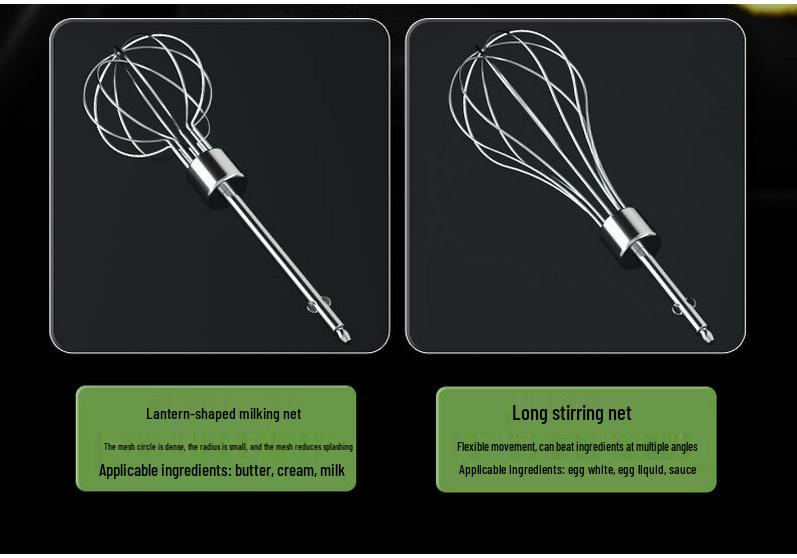Wireless Handheld Electric Egg Beater for Baking - Cream Mixing & Egg White Whipping Tool