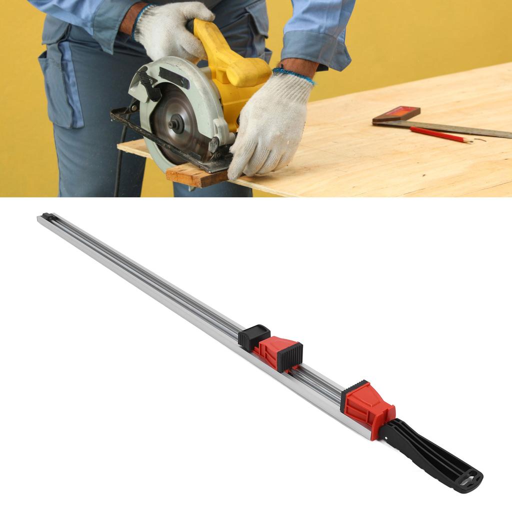 Straight Cut Guide 34.6 Inch NGX Clamp Edge Straight Edge Table Saw Guide for Router