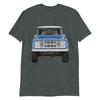 T-shirt Unisex a Maniche Corte Ford Bronco d'Epoca 1975