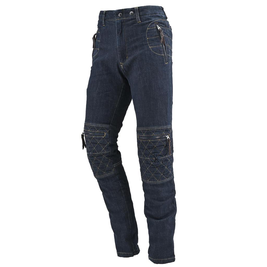 Max Fritz Neo Warm Scrambler Size L Windproof and Stretch for Men's Pants, Indigo, (48), Fabric, Fall/Winter, MFP-2394