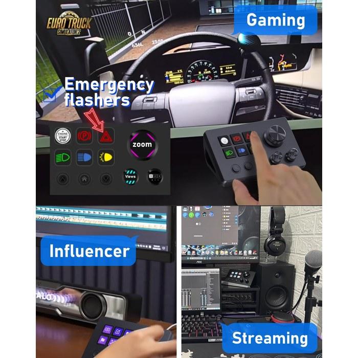 [VSDINSIDE] Stream Dock Stream Controller N3 Black Medium