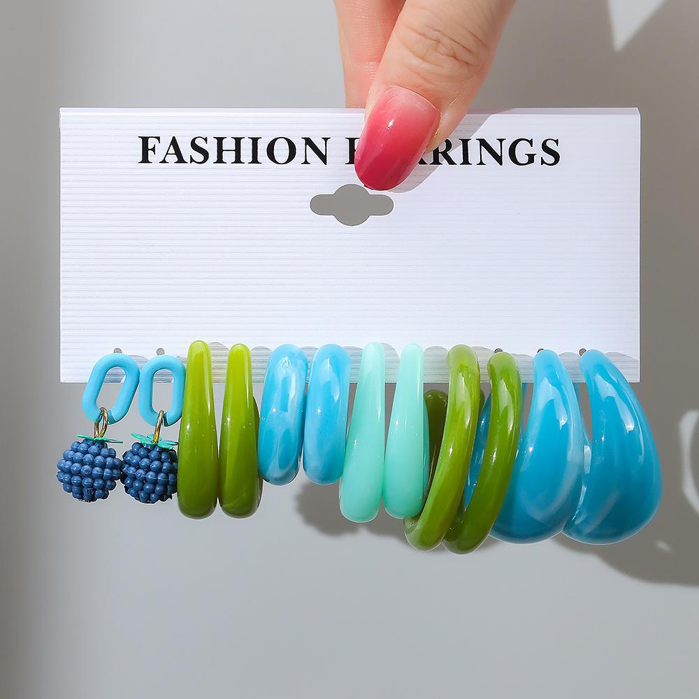 

2023 Нові подарунки Сережки Любителі Особистість Шарм Комплект сережок Милі дівчата Модні сережки Подарунок для вечірки Елегантні жіночі сережки 7