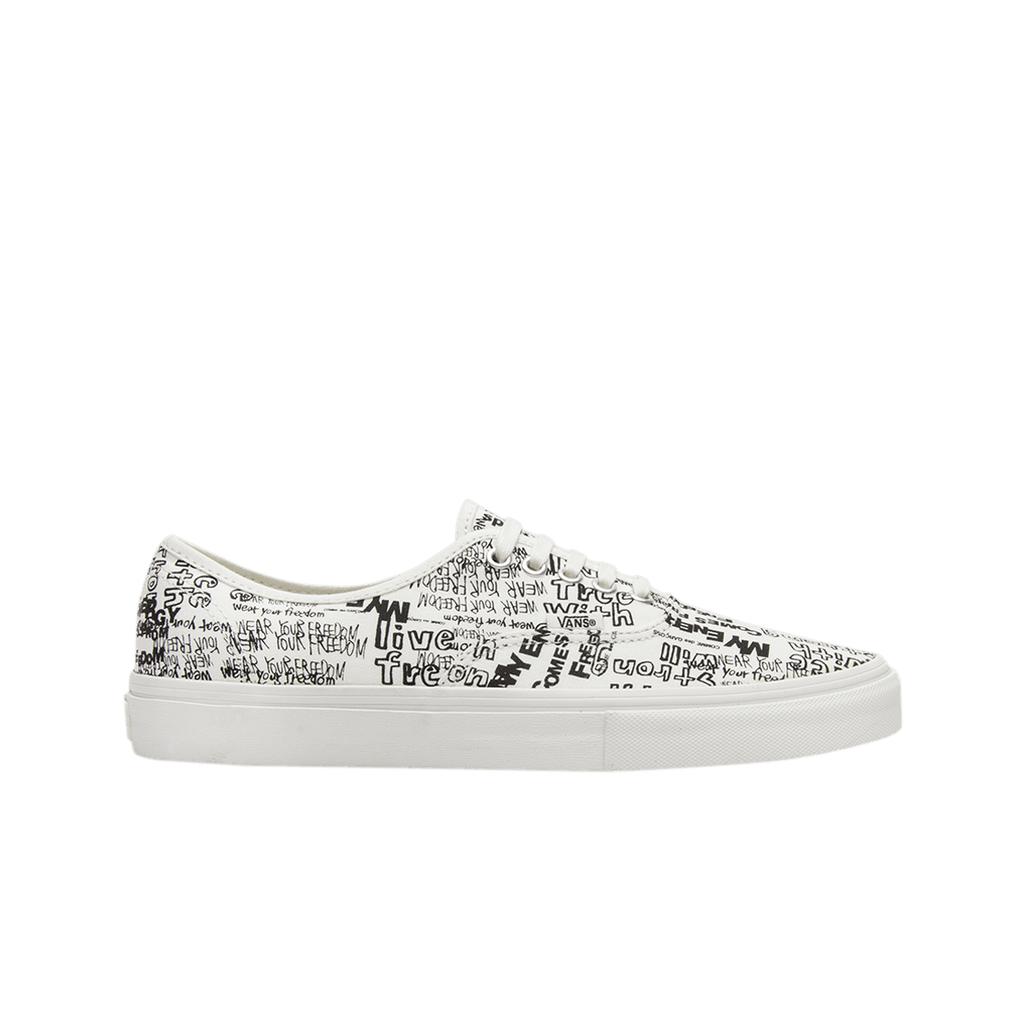 Vans Vault X Cdg Og Authentic Lx Message White