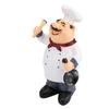 American Vintage Country Happy Chef Resin Figurine Home Restaurant Cafe Tablet Decor (71110‑04)