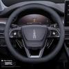 Premium Genuine Leather Steering Wheel Cover for Lincoln Z, Corsair, Navigator, MKC, MKZ, Nautilus – All-Season Protection.