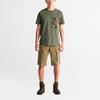 Timberland Camouflage Pocket Slim Fit Short Sleeve T-Shirt Men Tops Military-Green A61M1-A58