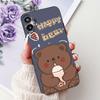 Phone Case 6.55" For Nothing Phone (1) One 1 A063 Soft Black Silicone Shockproof Back Cover For Nothing Phone1 Cartoon Funda New