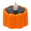 Pumpkin Solar Tea Light LED Candle Light Outdoor Waterproof Energy Electronic Flickering Solar Lamp Garden Halloween Home Decor