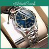 Luxury Top Brand New Man Wristwatch Waterproof Luminous Date Week Men Watches Stainless Steel Quartz Mens Watch Male