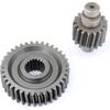 Racing Secondary Transmission Gear Up Kit 17T/36T +31% For 125 A125Q2 GY6 125cc 150cc 152QMI 157QMJ 4-stroke 1Pcs