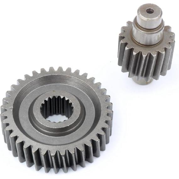 Racing Secondary Transmission Gear Up Kit 17T/36T +31% For 125 A125Q2 GY6 125cc 150cc 152QMI 157QMJ 4-stroke 1Pcs